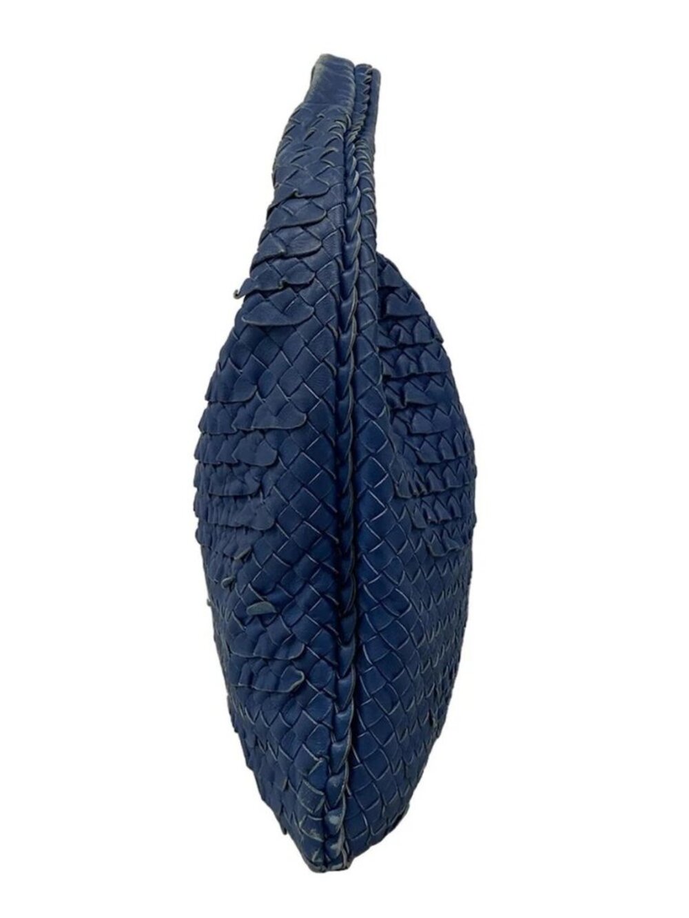 BOTTEGA VENETA Intrecciato Blue Leather B********* Handbag - Picture 6 of 15